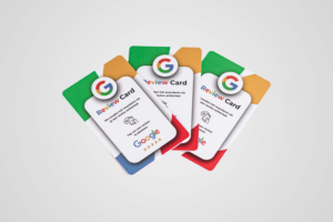 Carte d'évaluation Google (3 pièces)