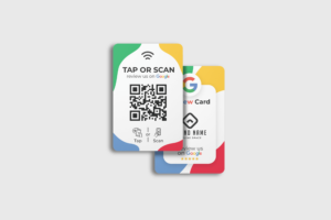 Google Review Card - Design personnel (1 pièce)