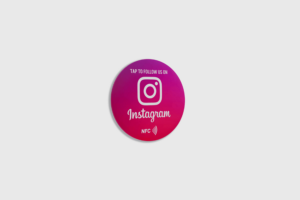 Autocollant Instagram grand format