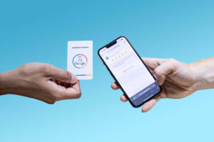 Carte Avis Google Connectée NFC