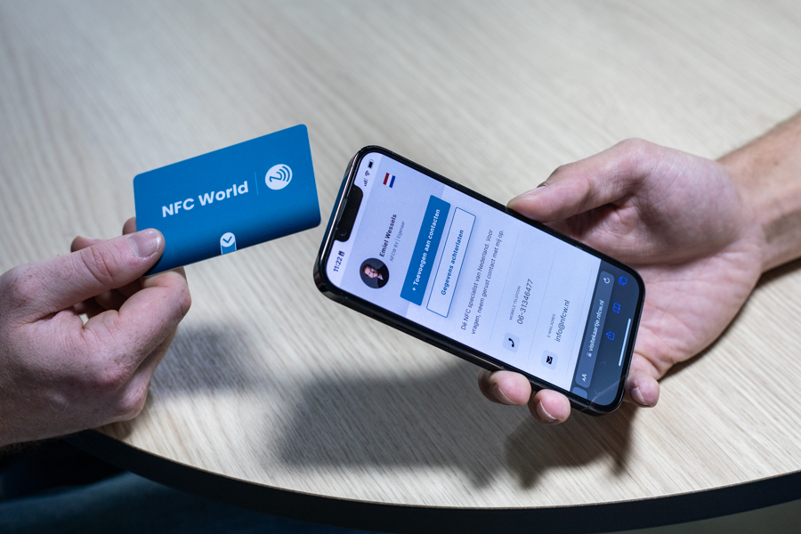 Carte de visite NFC